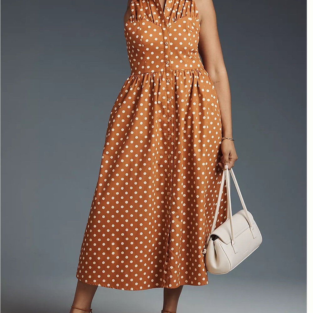 Hutch Vivian Sleeveless Midi Shirtdress